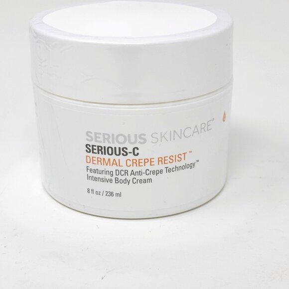 Serious Skincare Serious-C Dermal Crepe Resist Intensive Body Cream 8 oz SEALED - Picture 1 of 4